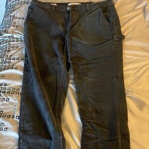 PacSun Charcoal Corduroy Carpenter Pants